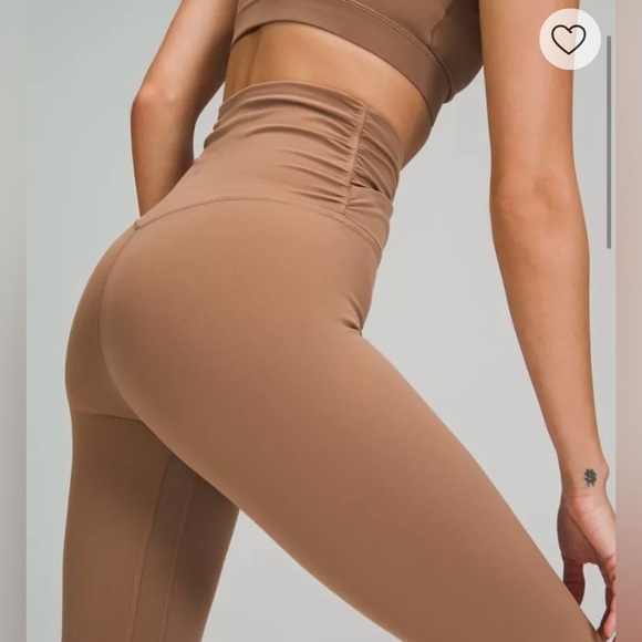 Lululemon Align High Rise Crop Cross Waist Leggings | Size 8 - Picture 10 of 13